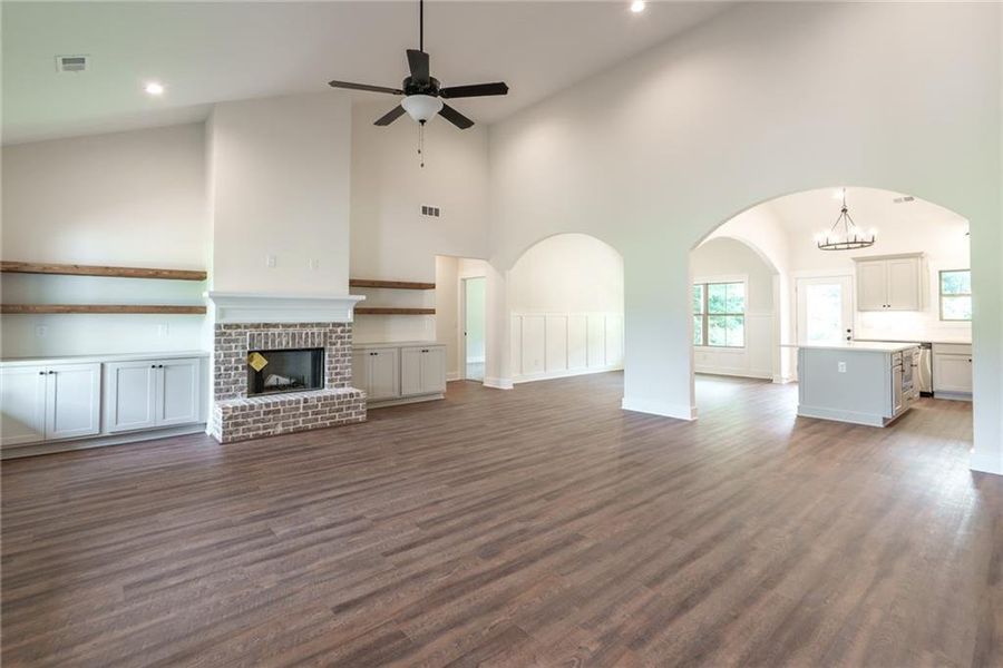 Spacious, unfurnished interior of a new home in , Social Circle (Image 41).