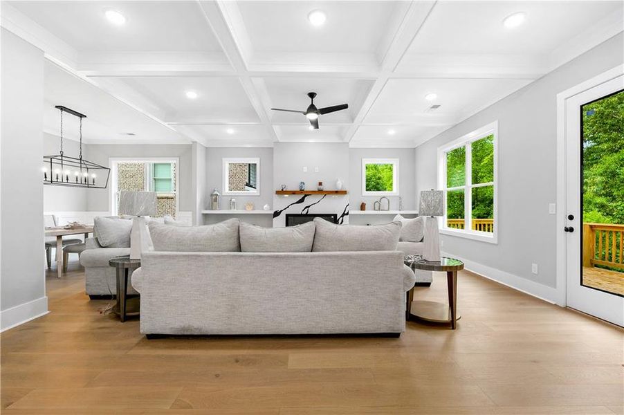 Furnished interior view inside a new home in , Brookhaven (Image 9).