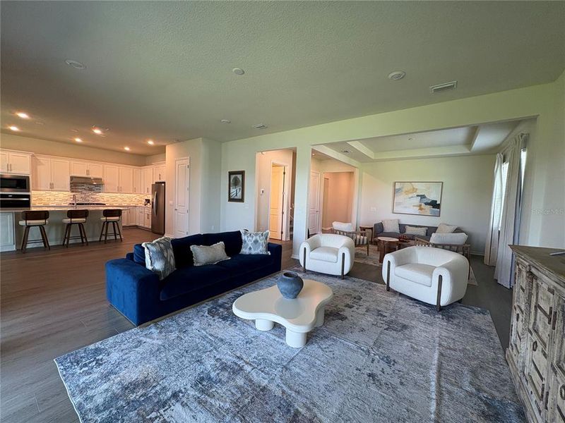 Furnished interior view inside a new home in , Orlando (Image 9). Furnished interior view inside a new home in , Orlando (Image 9).