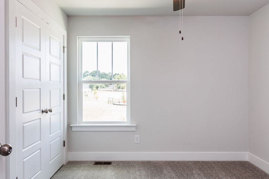 Spacious, unfurnished interior of a new home in Vaughan Farms, Angier (Image 25). Spacious, unfurnished interior of a new home in Vaughan Farms, Angier (Image 25).
