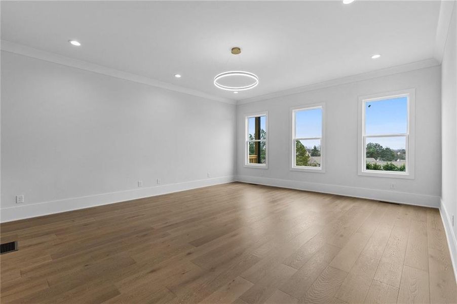 Spacious, unfurnished interior of a new home in , Buford (Image 24).