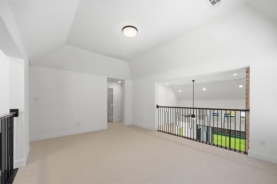 Spacious, unfurnished interior of a new home in Quail Hollow: 72ft. lots, Rockwall (Image 23).