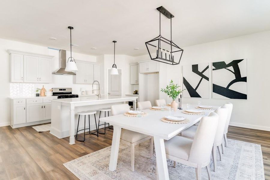 Furnished interior view inside a new home in Parkside, Clarkston (Image 8).