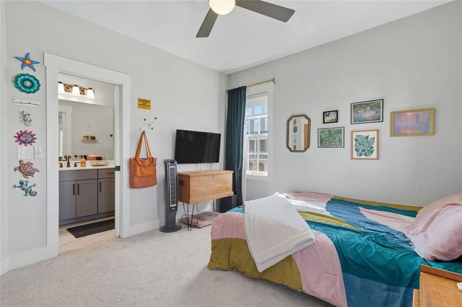 Furnished interior view inside a new home in , Woodstock (Image 15).