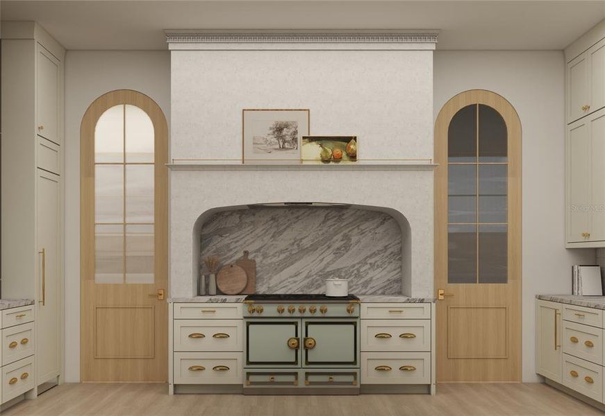 Furnished interior view inside a new home in , Winter Park (Image 9).