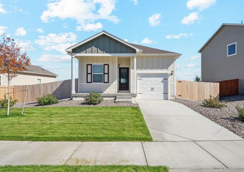 The Alpine is a beautiful single story home. The Alpine is a beautiful single story home.