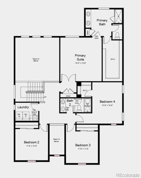 Additional Highlights Include: Gourmet kitchen, study in place of flex, modern fireplace at great room, raised vanities, covered deck, walkout unfinished basement, backyard landscaping, and additional sink at upstairs secondary bath.