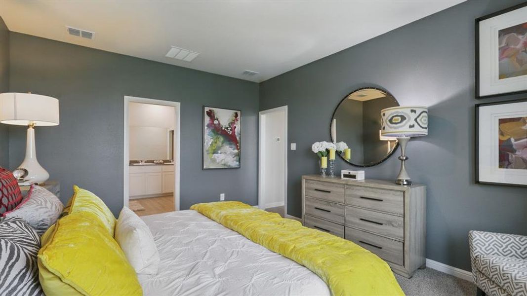 Furnished interior view inside a new home in Saratoga, Granbury (Image 36).