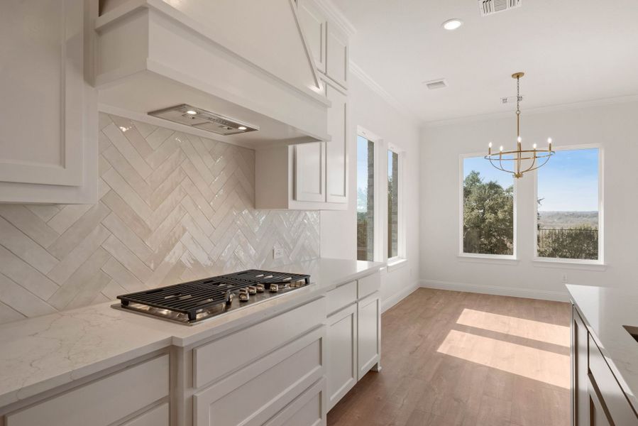 Representative furnished interior of a home built from the Ashley by Our Country Homes in Parks of Aledo, Aledo (Image 9).