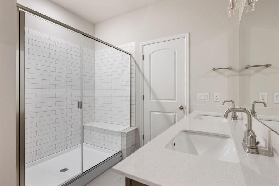 Furnished interior view inside a new home in Rolling Glen, Hutto (Image 6).