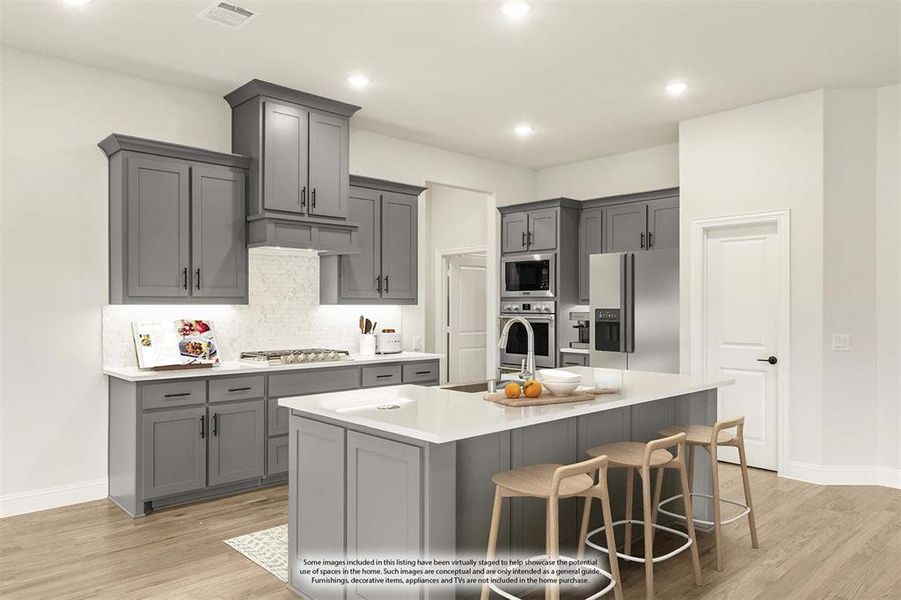 Furnished interior view inside a new home in Rockwood 65, Mansfield (Image 13).