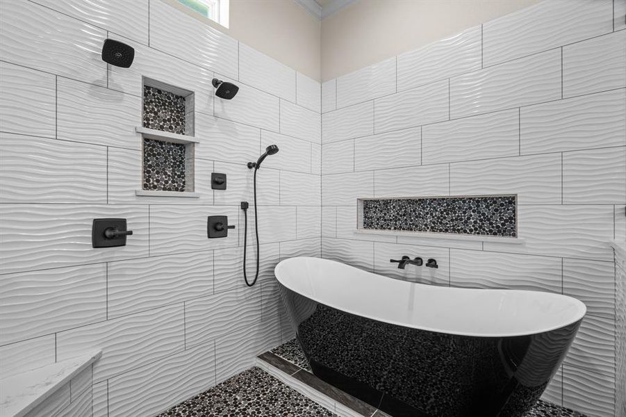 Furnished interior view inside a new home in , Decatur (Image 10).