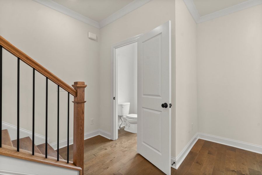 Representative unfurnished interior of a home built from the The Grayson II by The Providence Group in Waterside Townhomes, Peachtree Corners (Image 26).
