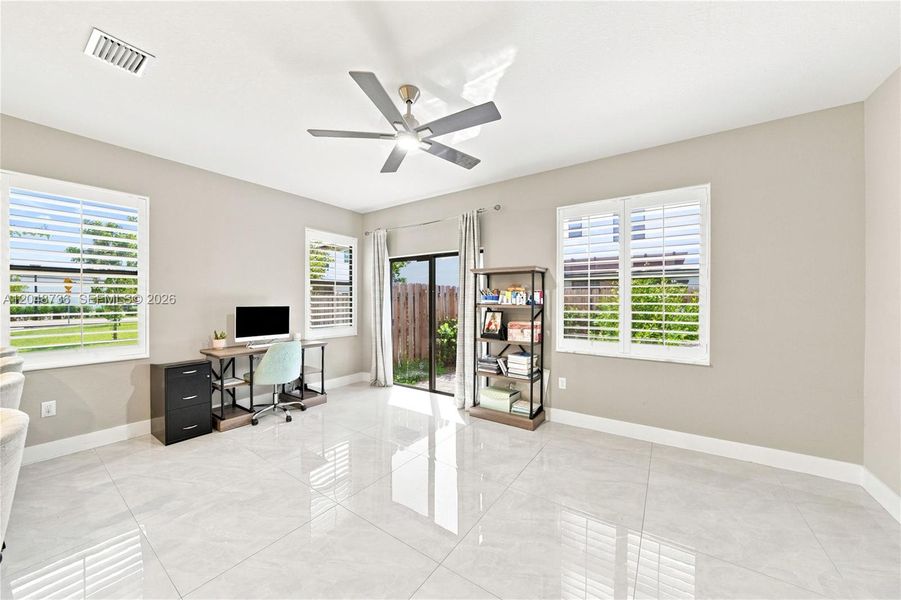 Furnished interior view inside a new home in , Miami (Image 14). Furnished interior view inside a new home in , Miami (Image 14).