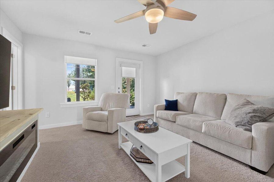 Furnished interior view inside a new home in , Hanahan (Image 18).