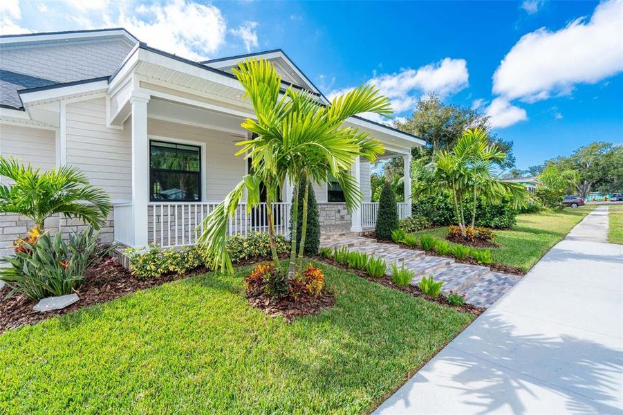 Exterior details and patio area of a home in , Safety Harbor (Image 49). Exterior details and patio area of a home in , Safety Harbor (Image 49).