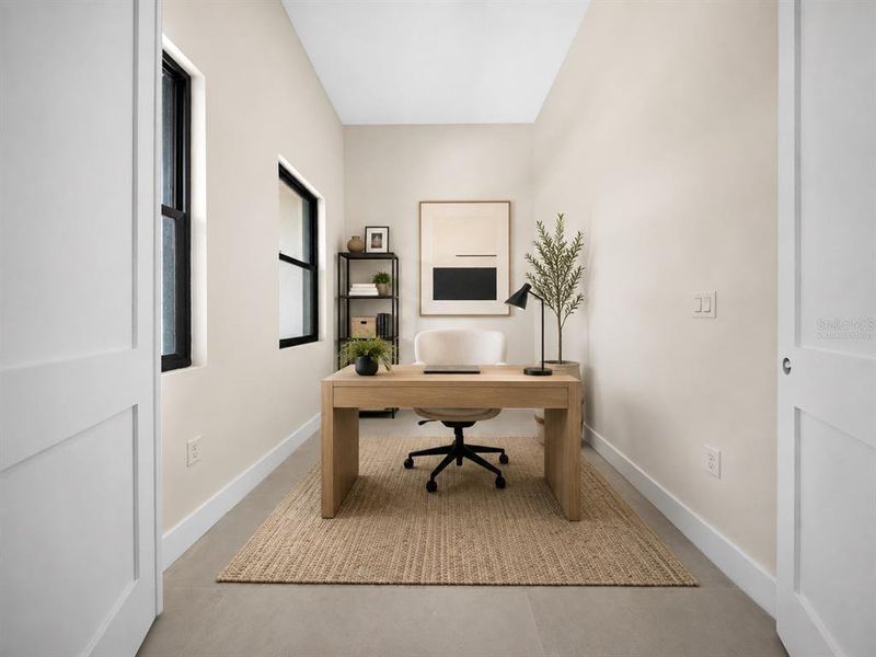 Furnished interior view inside a new home in , Port Charlotte (Image 43). Furnished interior view inside a new home in , Port Charlotte (Image 43).