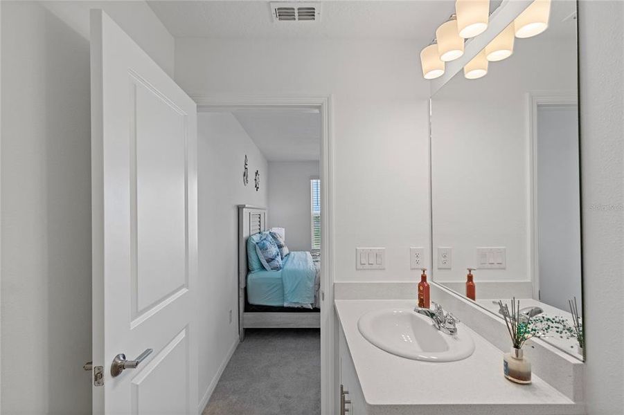 Furnished interior view inside a new home in , Palmetto (Image 29).