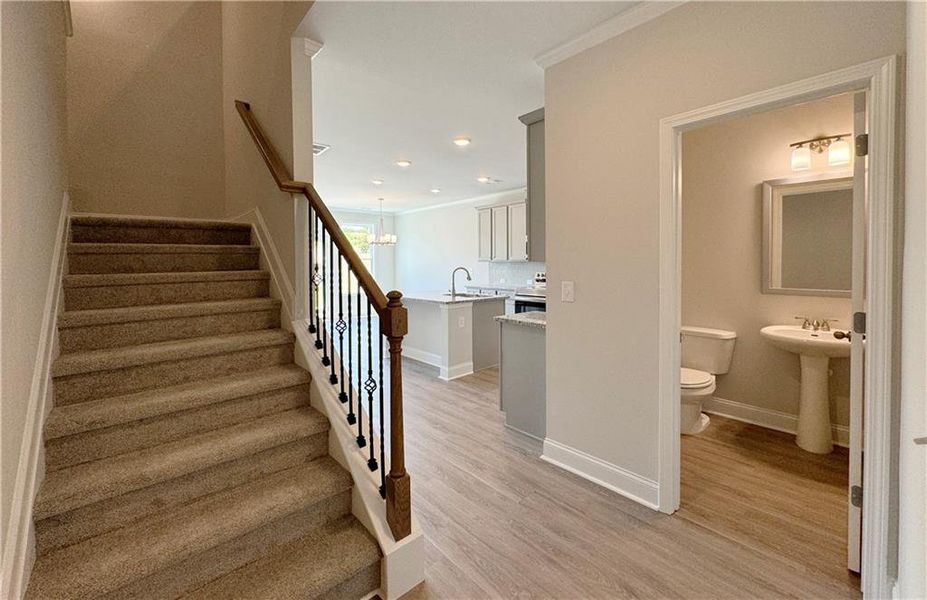 Spacious, unfurnished interior of a new home in Somerset at Riverbrook, Gainesville (Image 7). Spacious, unfurnished interior of a new home in Somerset at Riverbrook, Gainesville (Image 7).