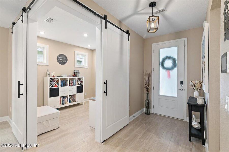 Furnished interior view inside a new home in RiverTown - WaterSong, St. Johns (Image 5).