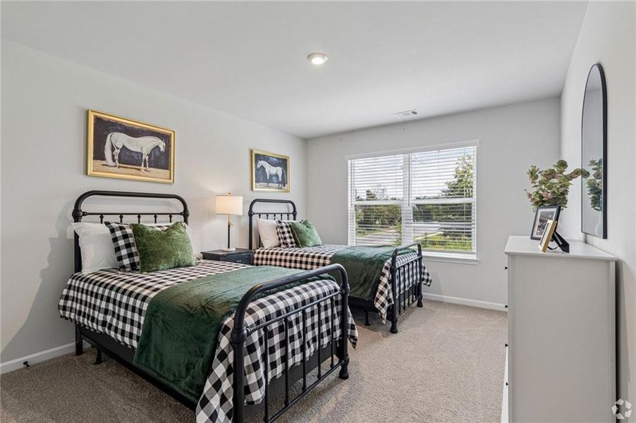 Furnished interior view inside a new home in Silver Leaf, Dawsonville (Image 6).