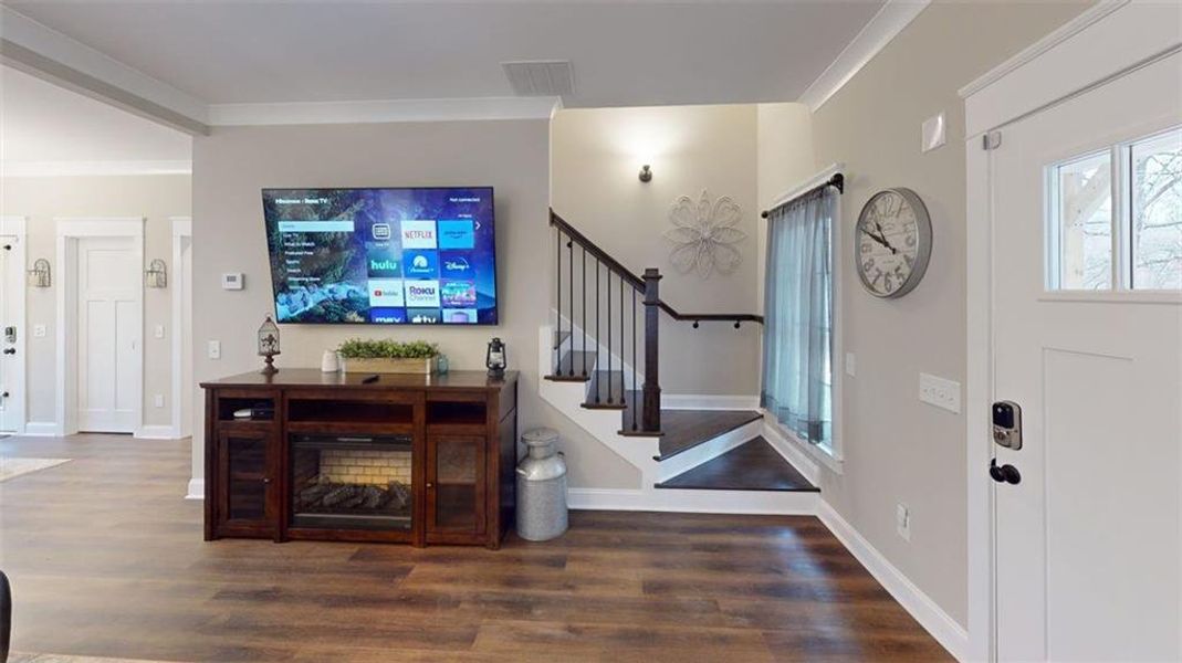 Furnished interior view inside a new home in , Cartersville (Image 6).