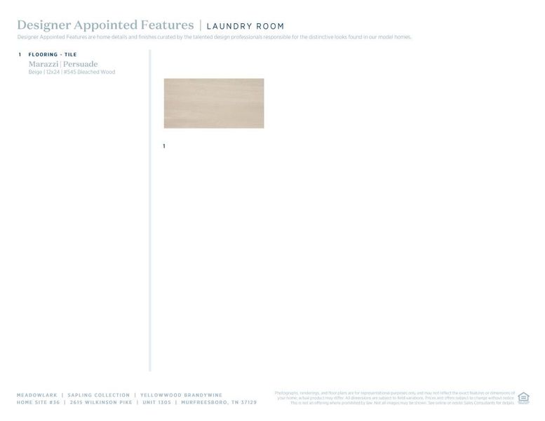 Sample of building materials used in homes in Meadowlark, Murfreesboro (Image 13). Sample of building materials used in homes in Meadowlark, Murfreesboro (Image 13).