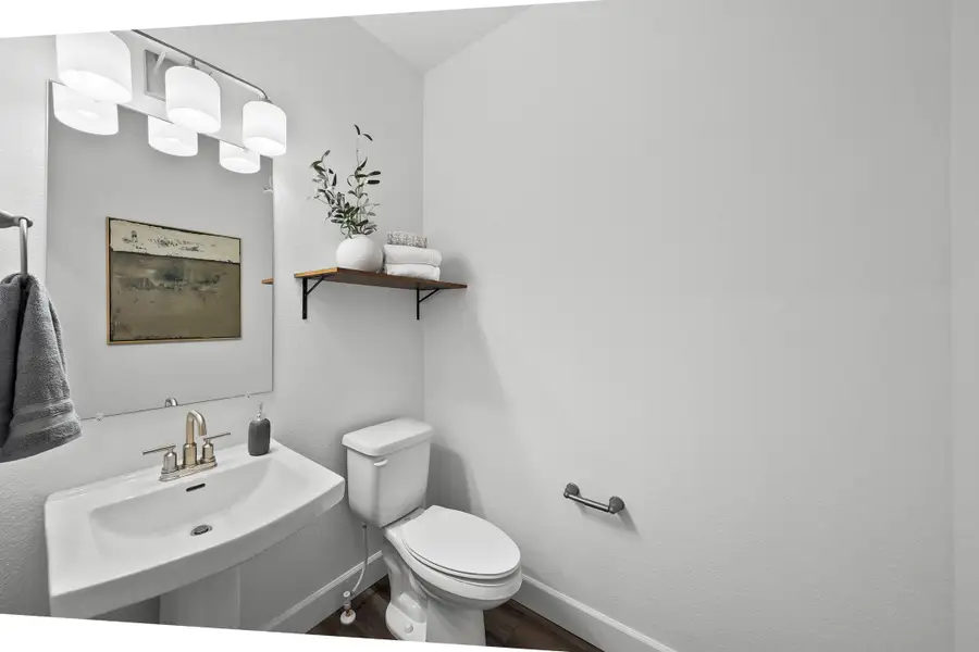 Furnished interior view inside a new home in Trailstone, Arvada (Image 11).