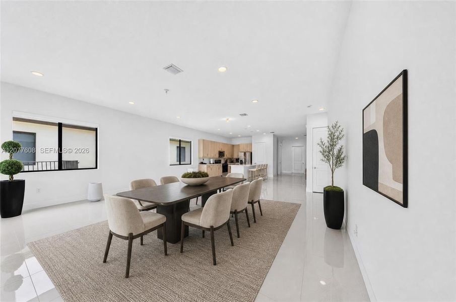 Furnished interior view inside a new home in , Immokalee (Image 39).