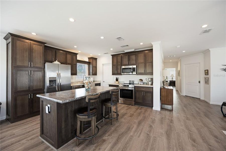 Furnished interior view inside a new home in , Englewood (Image 17). Furnished interior view inside a new home in , Englewood (Image 17).