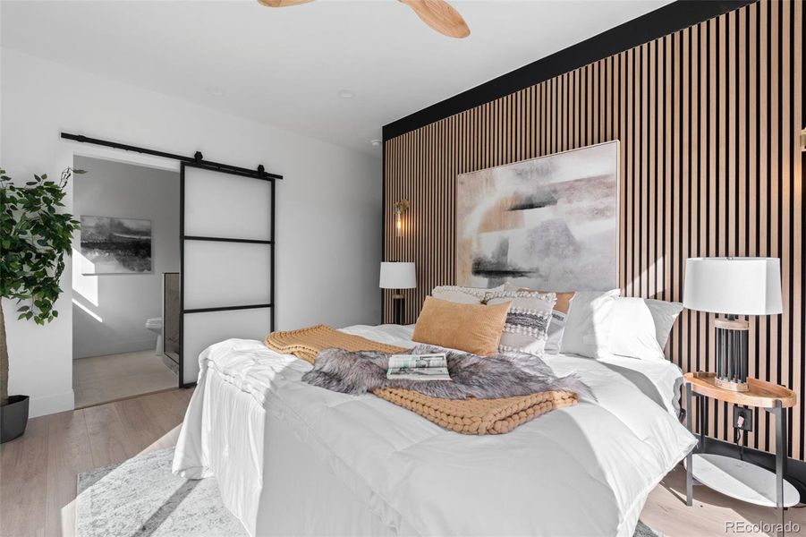 Furnished interior view inside a new home in , Bailey (Image 13).