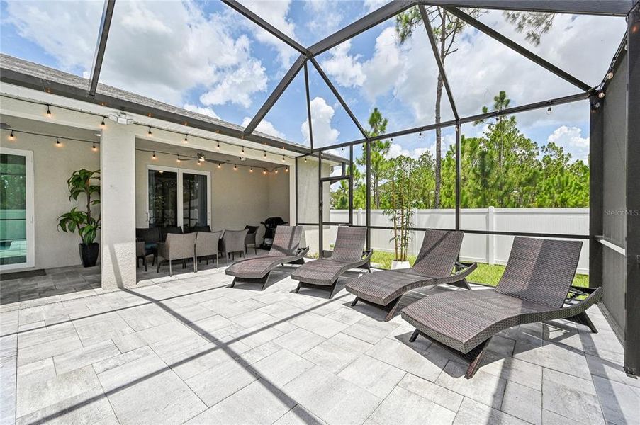 Exterior details and patio area of a home in , North Port (Image 26). Exterior details and patio area of a home in , North Port (Image 26).