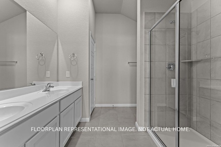 Furnished interior view inside a new home in Verano Farms, San Antonio (Image 10).