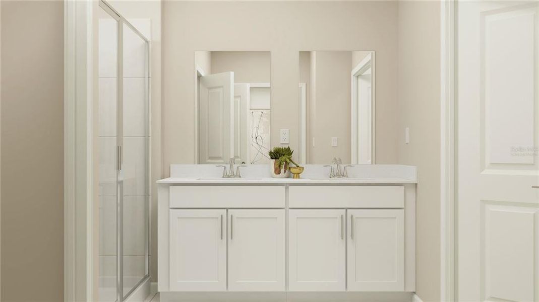 Close-up of interior finishes inside a home in , Groveland (Image 17).