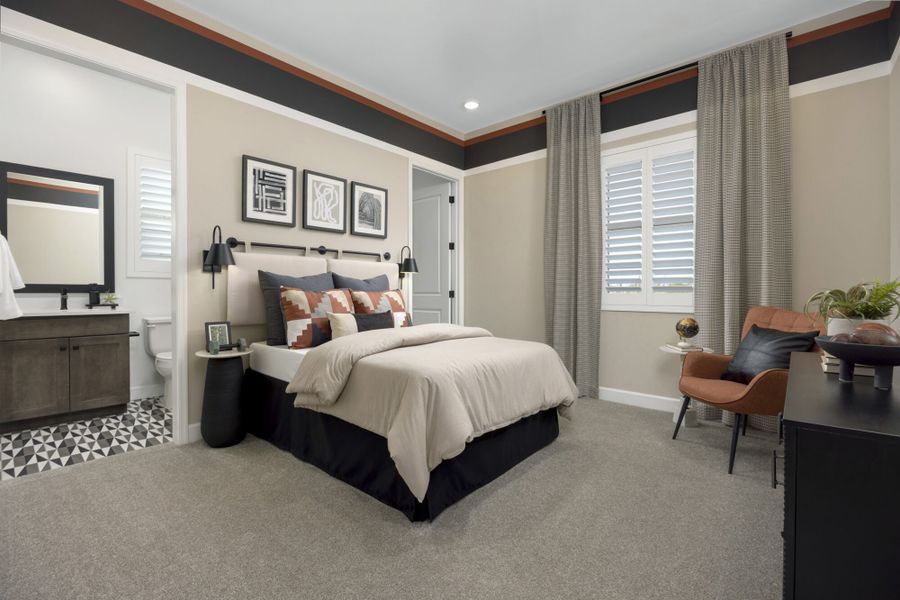 Bedroom 2 - Mountain View Ranch Model