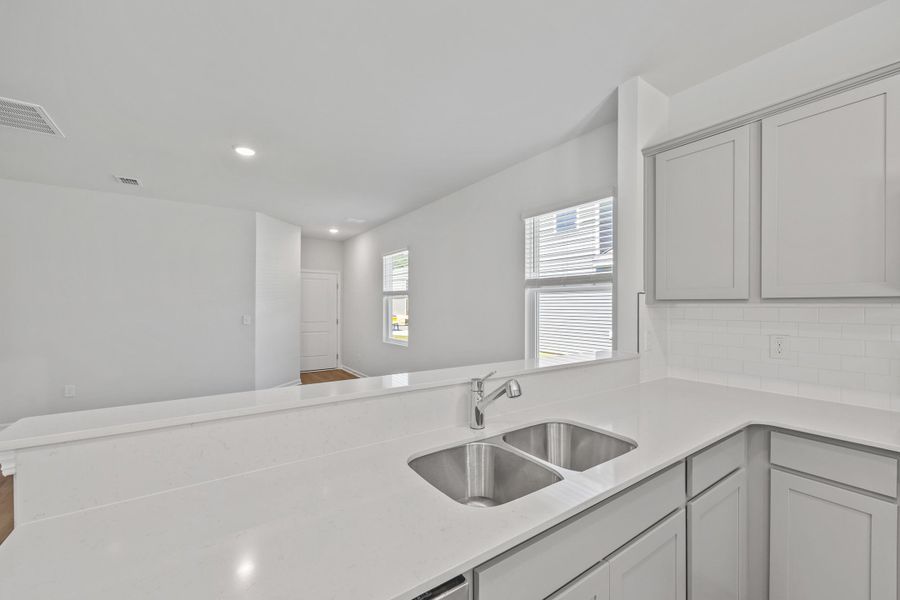 Furnished interior view inside a new home in Bradford Pointe, Summerville (Image 8). Furnished interior view inside a new home in Bradford Pointe, Summerville (Image 8).