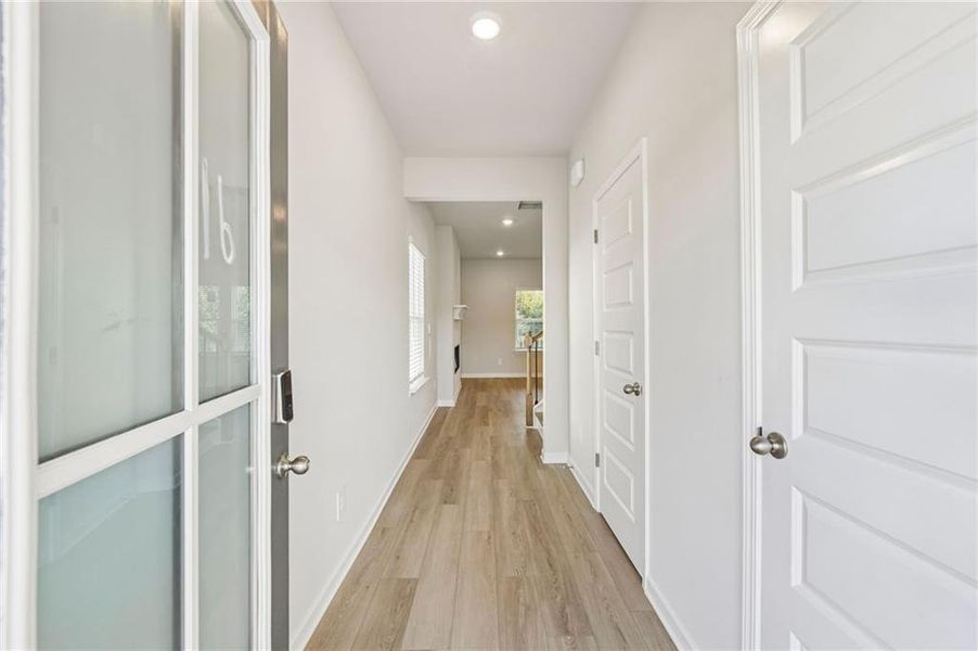 Spacious, unfurnished interior of a new home in Hemingway - Reserve Series, Cumming (Image 38). Spacious, unfurnished interior of a new home in Hemingway - Reserve Series, Cumming (Image 38).