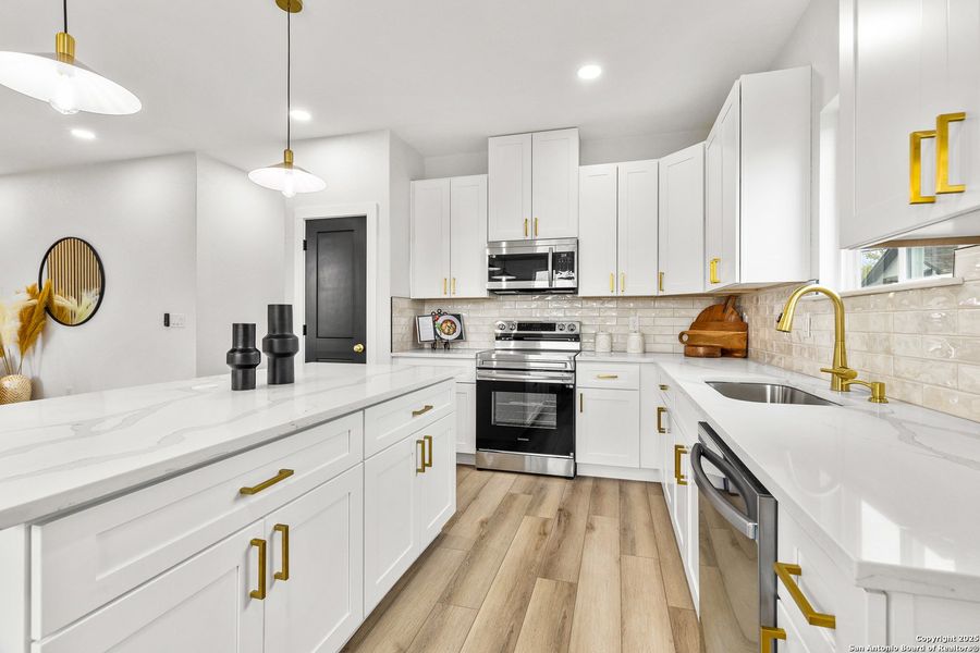 Furnished interior view inside a new home in , San Antonio (Image 10). Furnished interior view inside a new home in , San Antonio (Image 10).