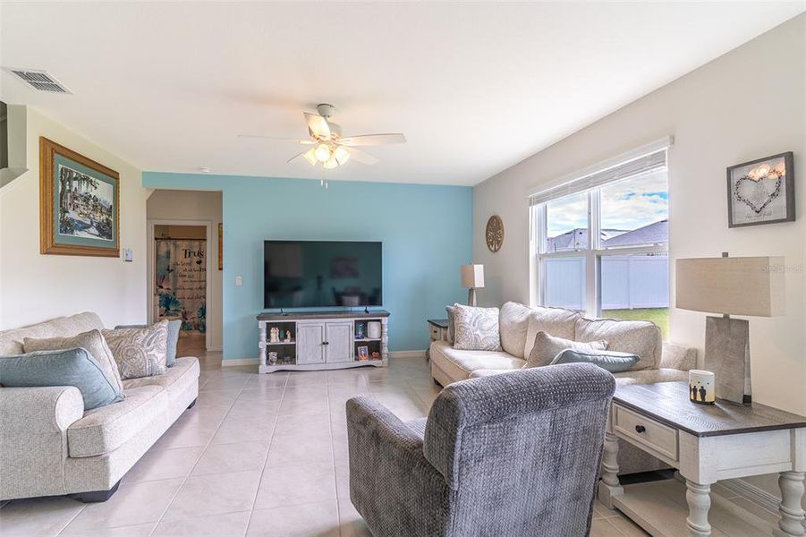 Furnished interior view inside a new home in Harmony at Lake Eloise, Winter Haven (Image 7). Furnished interior view inside a new home in Harmony at Lake Eloise, Winter Haven (Image 7).