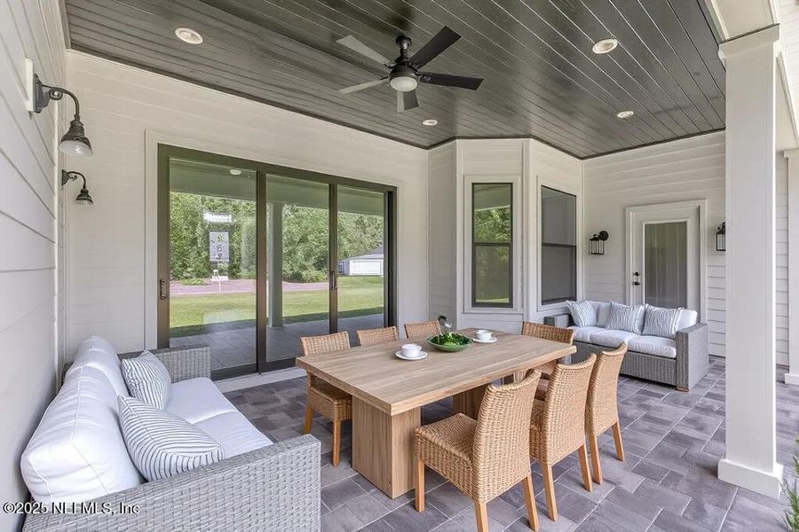 Furnished interior view inside a new home in , Jacksonville (Image 6).