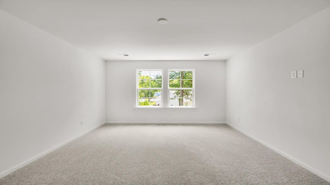 Spacious, unfurnished interior of a new home in Creekside at Andrews, Summerville (Image 15). Spacious, unfurnished interior of a new home in Creekside at Andrews, Summerville (Image 15).