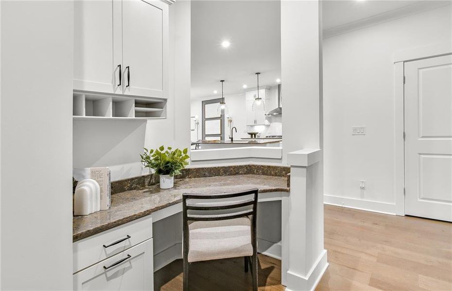 Furnished interior view inside a new home in Ashworth Estates, Powder Springs (Image 9).