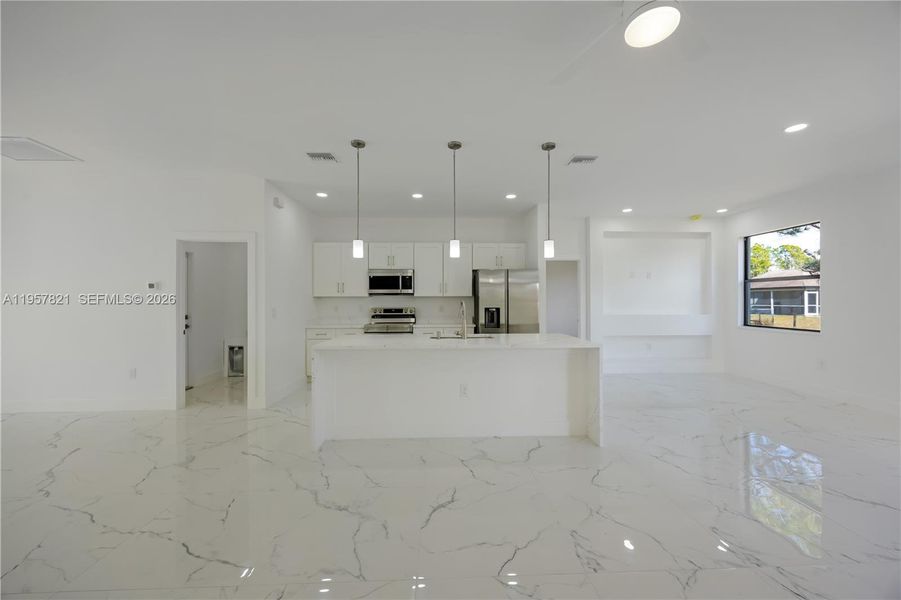 Furnished interior view inside a new home in , Lehigh Acres (Image 9).