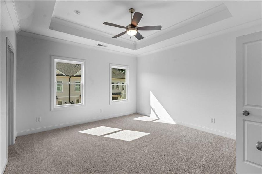 Spacious, unfurnished interior of a new home in Evanshire Townhomes, Duluth (Image 30).