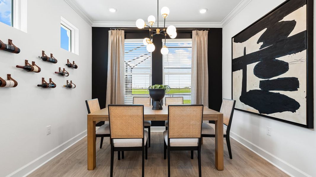 Representative furnished interior of a home built from the Monte by Taylor Morrison in Skye Ranch Community Group Page, Sarasota (Image 11).