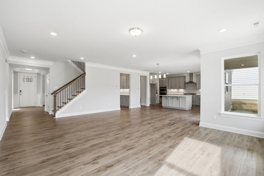 Spacious, unfurnished interior of a new home in Carrington, Stanley (Image 26). Spacious, unfurnished interior of a new home in Carrington, Stanley (Image 26).