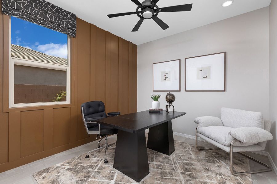 Representative furnished interior of a home built from the Brandy by Mattamy Homes in Rosewood Heights, San Tan Valley (Image 15).