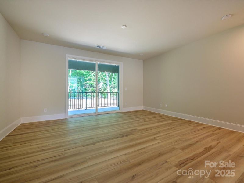 Great Room With Sliding Glass Doors Leading to Outdoor Living Space