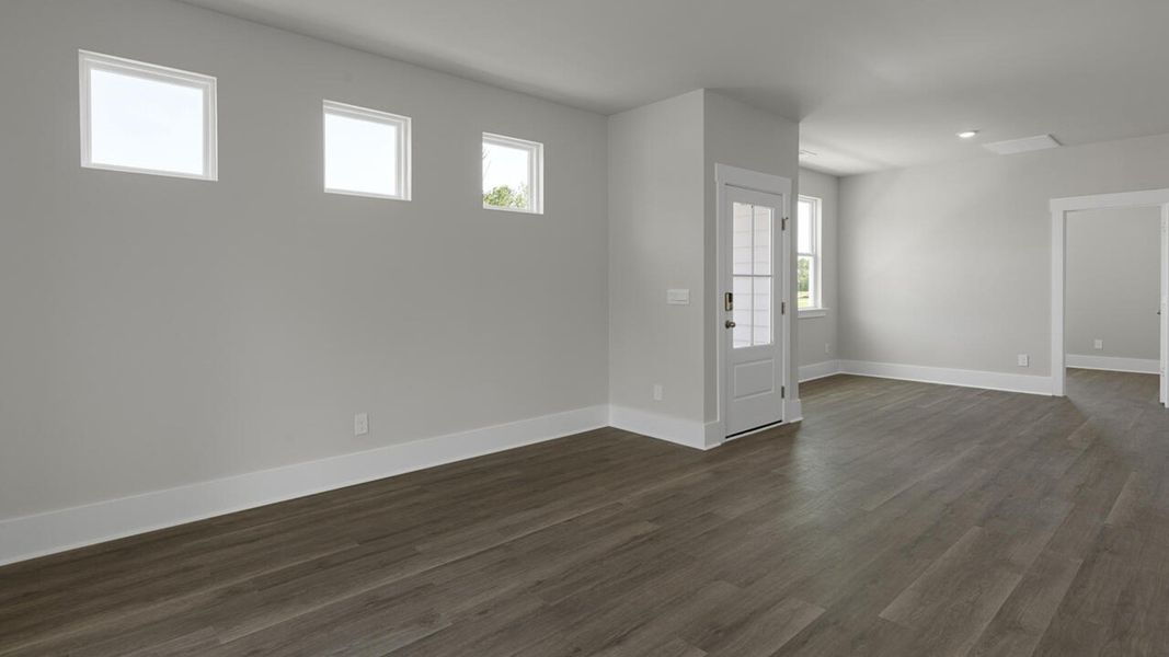 Spacious, unfurnished interior of a new home in Indigo Preserve Townhomes, Leland (Image 14).