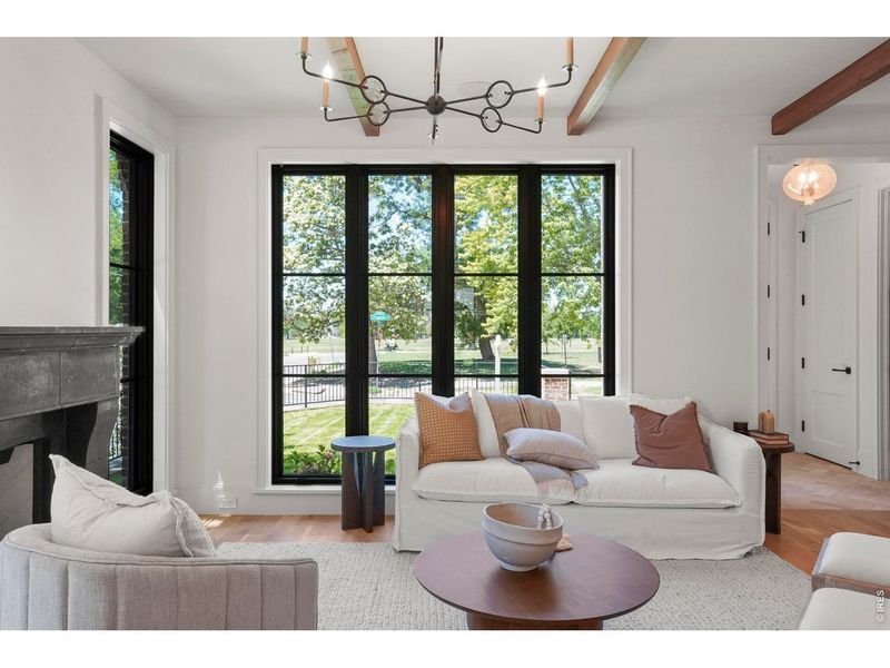 Furnished interior view inside a new home in , Denver (Image 11). Furnished interior view inside a new home in , Denver (Image 11).